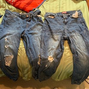 Plus size jeans